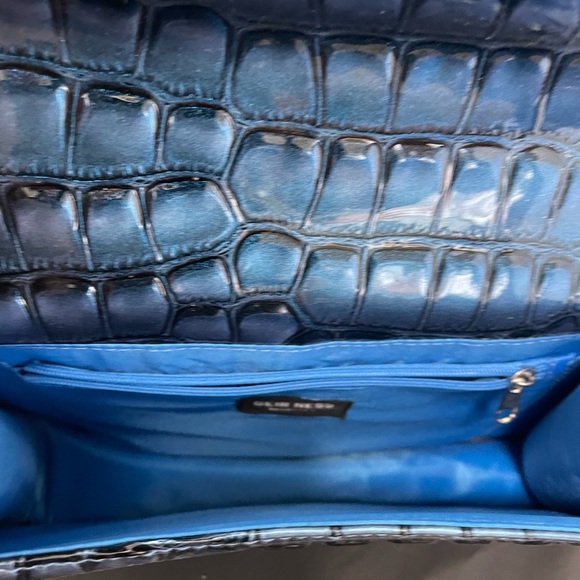 Fashionable Women Purse Handbag with Silver Tone Chain brand Geir Ness - Picture 8 of 11